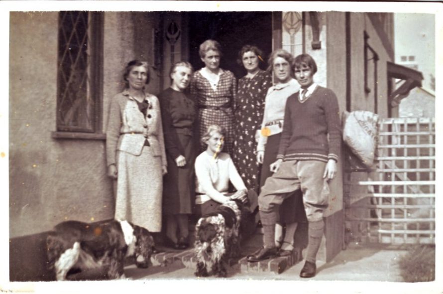 All seven of the Stuckey Sisters before 1941