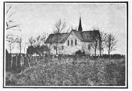 The Little Church built entirely of wood on the site of the old Dutch church