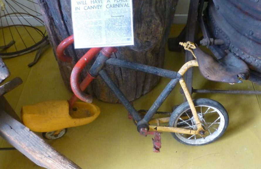 The bike now in the Dutch Cottage Museum | Janet Penn