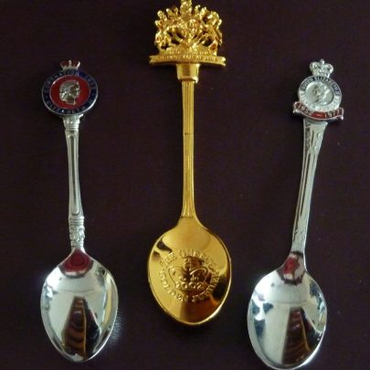 The Coronation, Silver and Golden Jubilee spoons | Janet Penn