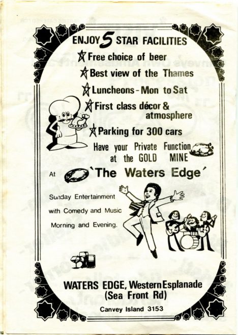 The Waters Edge Ad