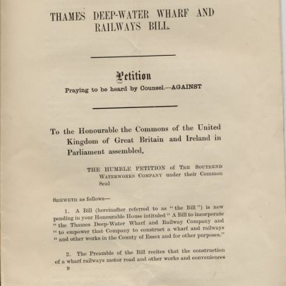 the 1921 Petition against | G Stevens