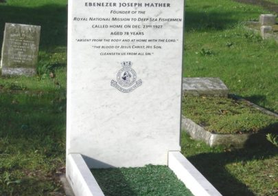 6 - Blessing of Ebenezer Mather's restored Grave