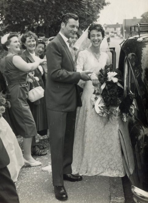 Dave and Jessica Thorndike's Wedding 1959