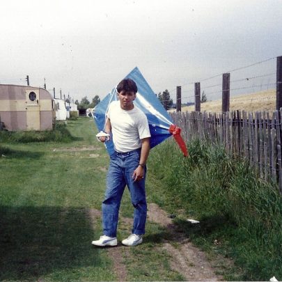 John Thorney Bay beach camp abt 1986