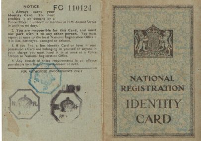 National Registration Identity Card