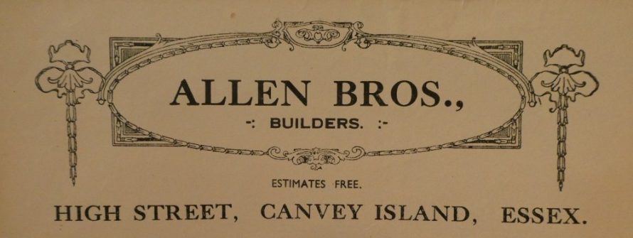 Allen Bros. Builders Letterhead