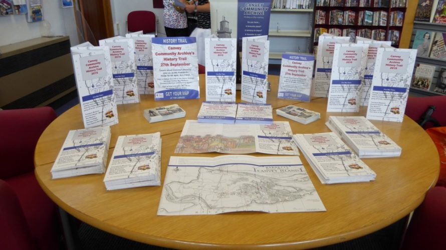 A display we had advertising the event in the library on Saturday