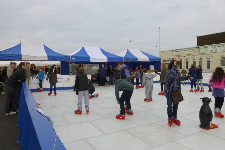 Ice Rink Comes to Canvey | Janet Penn