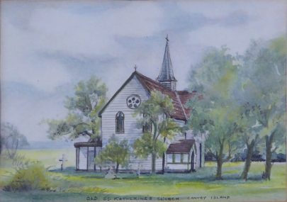 Lovely Watercolour of St Katherine's