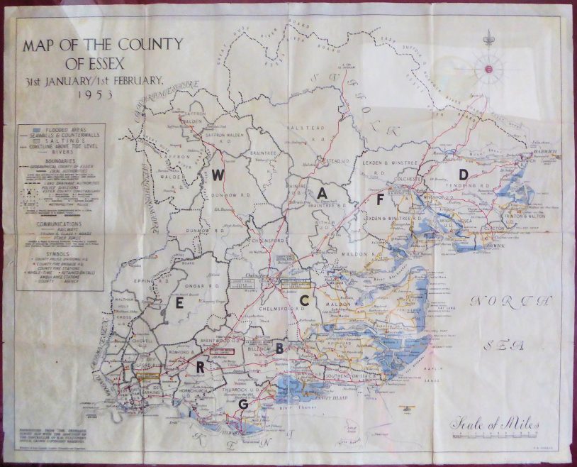 1953 Flood Map
