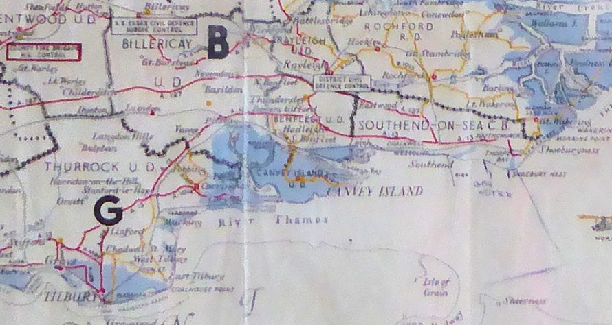 1953 Flood Map