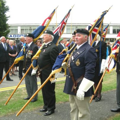 Standards of the Royal Britsih Legion | J Penn