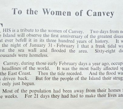 To the Women of Canvey