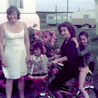 Auntie Olive, Doreen, myself and Sharon