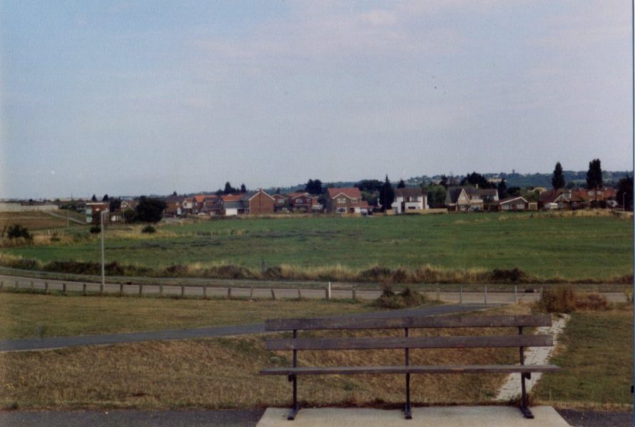 Looking North. The Bay Museum can be seen far left. This area is now all built up | Ernest Cutler