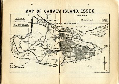 Map of Canvey
