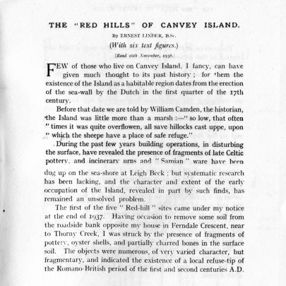 The Red Hills of Canvey Island