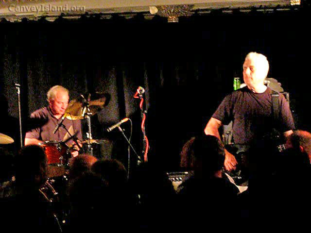 Dr Feelgood and friends at the Oysterfleet 9th May 2008: Big Figure & Phil Mitchell | (c) David Bullock